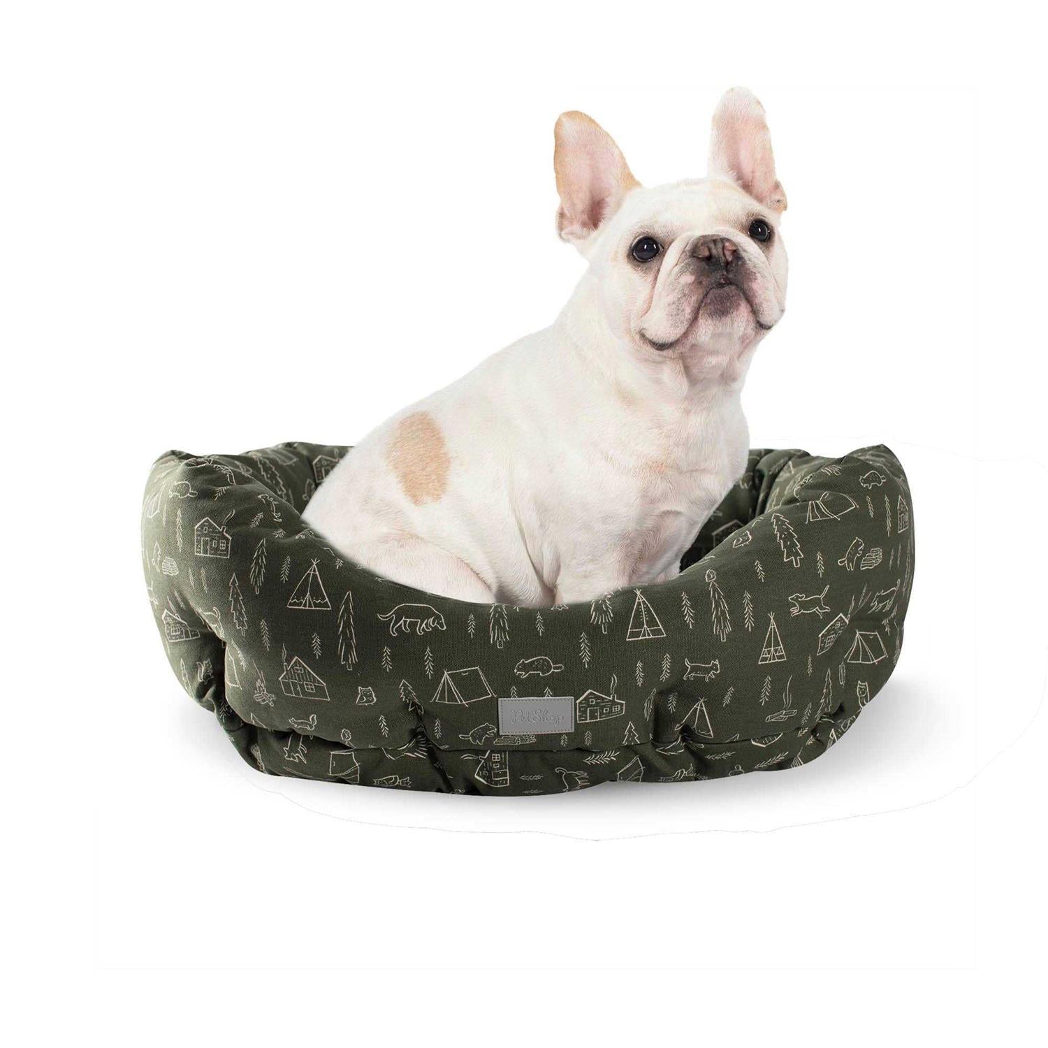 Round Cuddler Bed for Pets E9911
