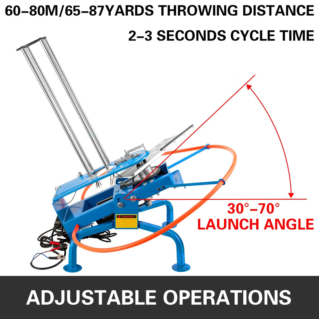Clay Pigeon Thrower Automatic Trap Machine F3515