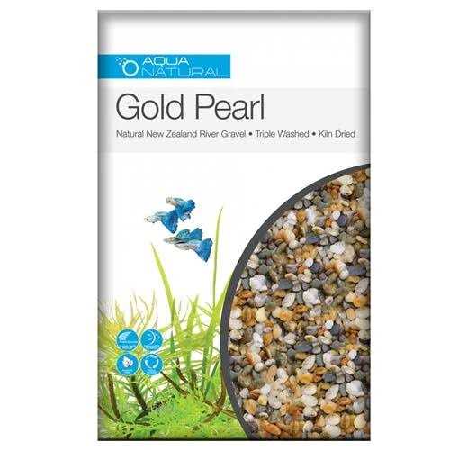 Gold Pearl Gravel Substrate for Aquariums, Vivariums and Terrariums S254