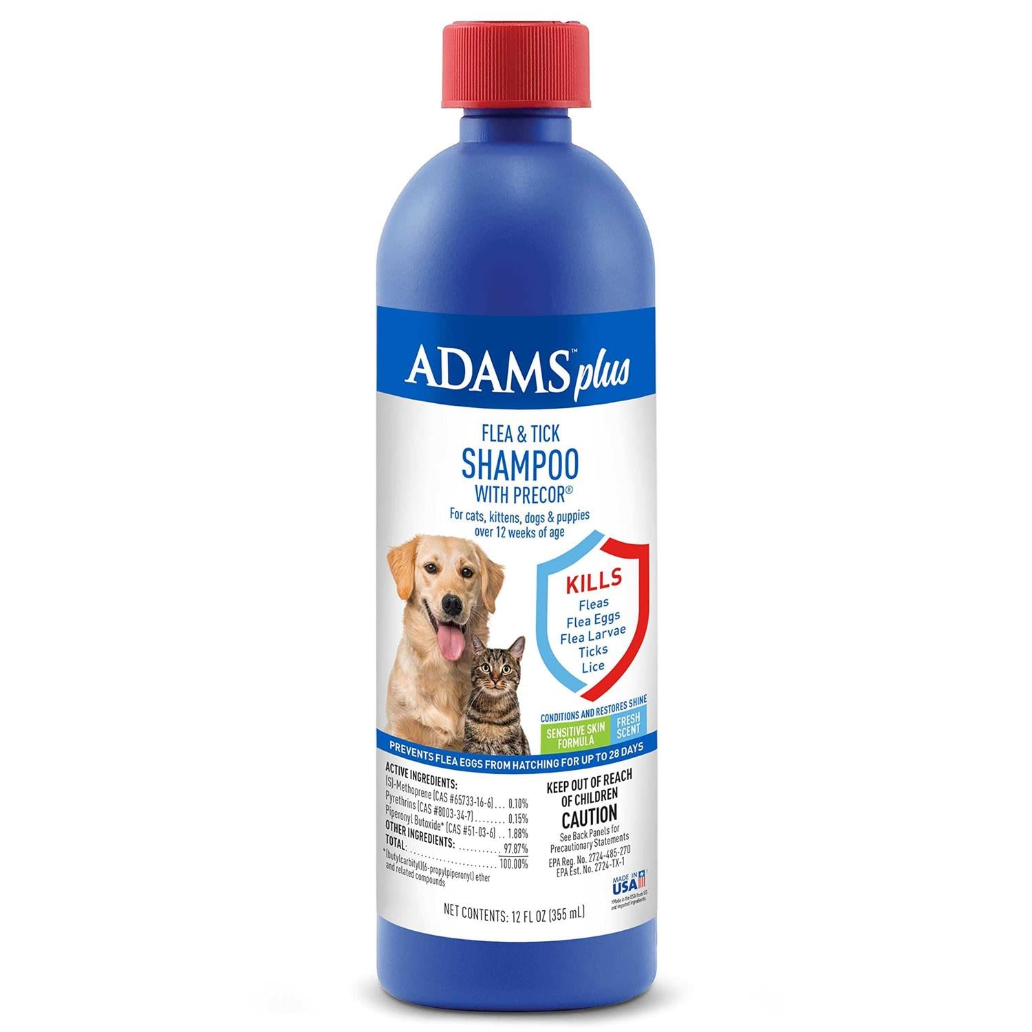 Flea and Tick Shampoo for Dogs and Cats H2778