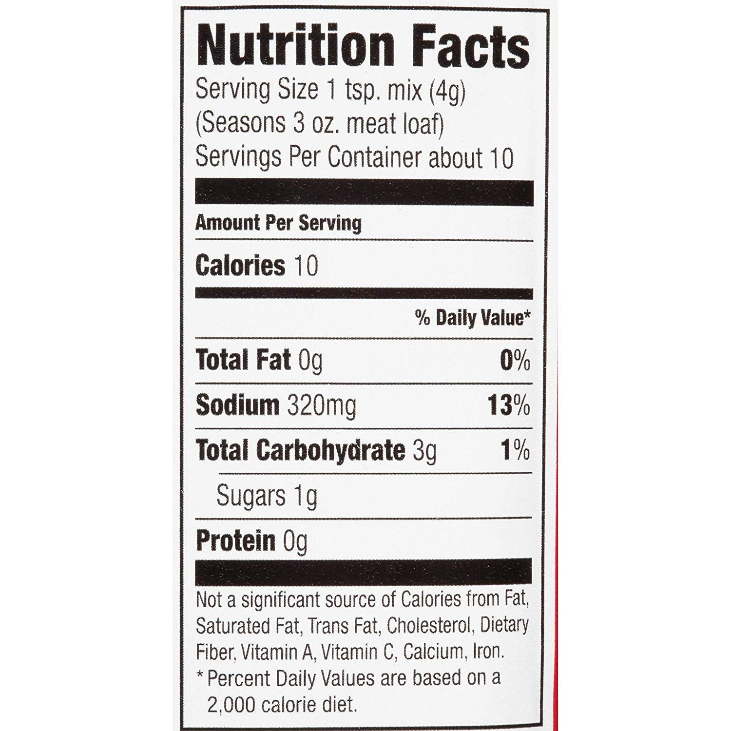 Meat Loaf Seasoning Mix, 1.5 oz (Pack of 2) E77346