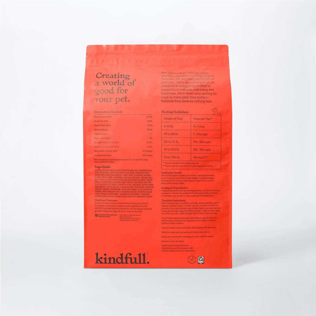 Chicken and Brown Rice Recipe Dry Dog Food I3925