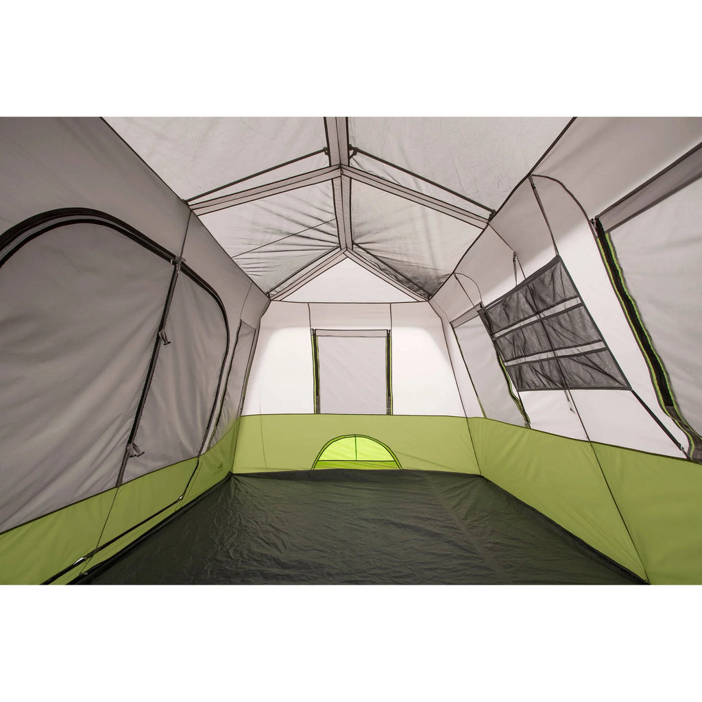 14 x 13.5 ft 9 Person 2 Room Instant Cabin Tent with Screen Room M8539