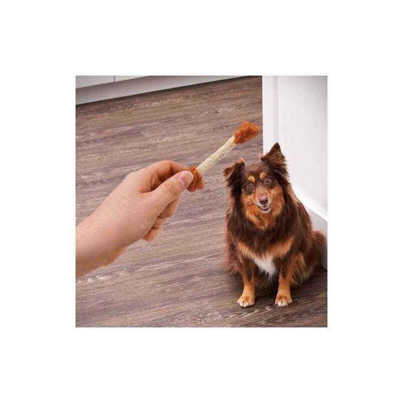 Beefhide Coated Chicken Dry Training Treats for Dog B34080