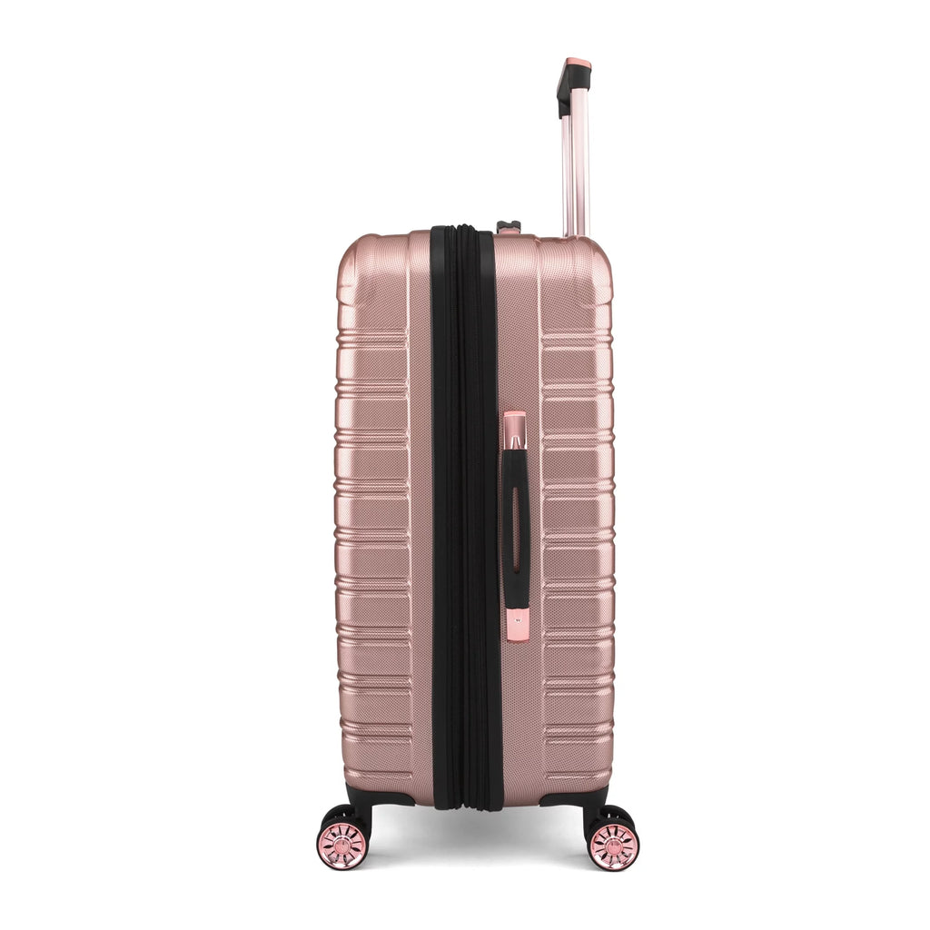 Hardside Luggage 3 Piece Set, 20" Carry-on, 24" and 28" Checked, Rose Gold G1720