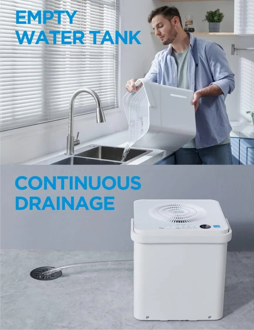 Smart WiFi Dehumidifier, 20-Pint, 2,000 sq. ft. Coverage G35587