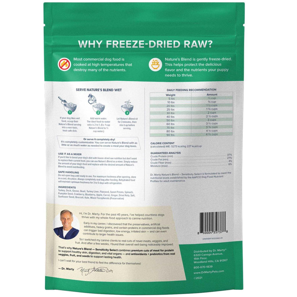 Freeze Dried Dog Food for Sensitive Stomachs P824