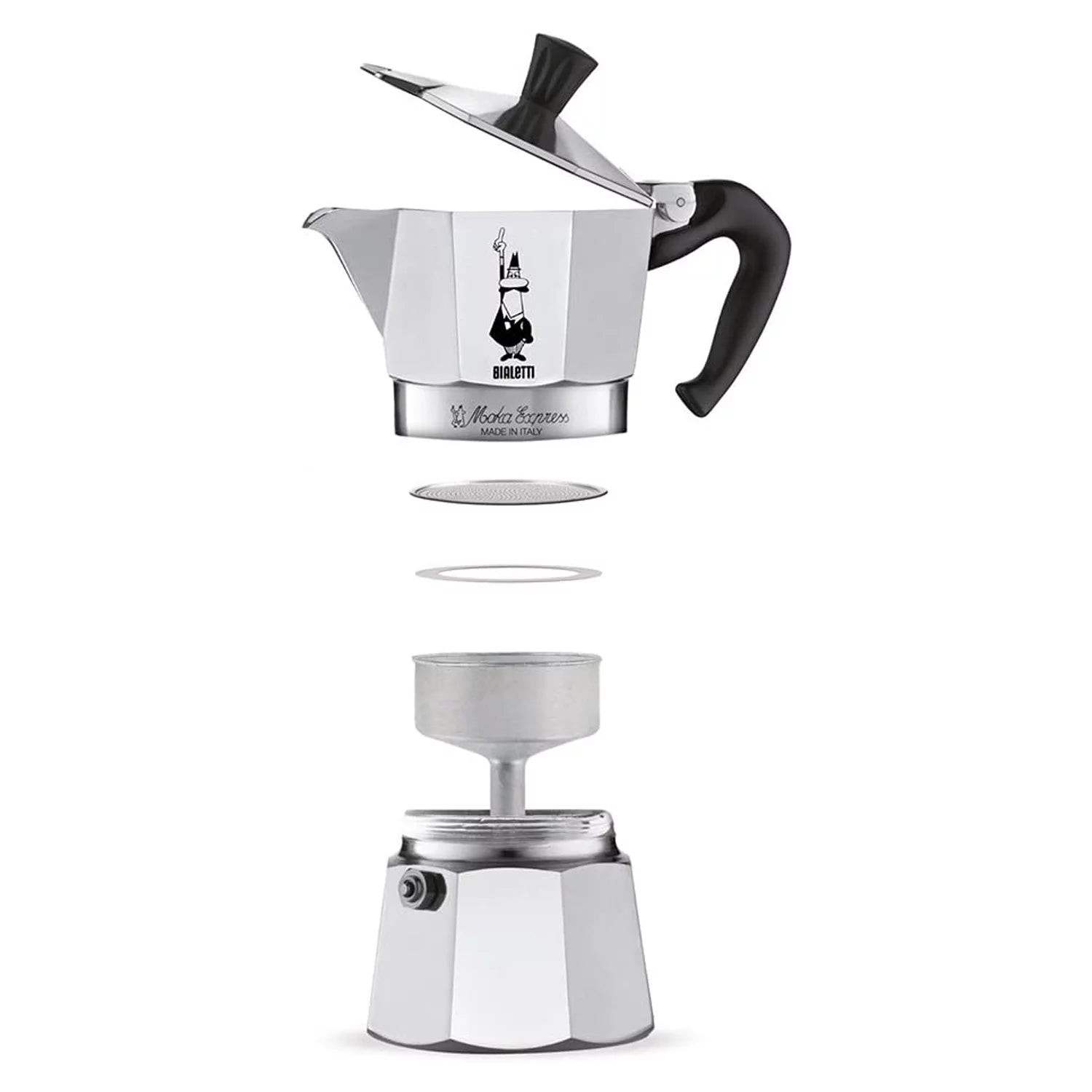Aluminum 6 Cup Stovetop Espresso Coffee Maker Y64289