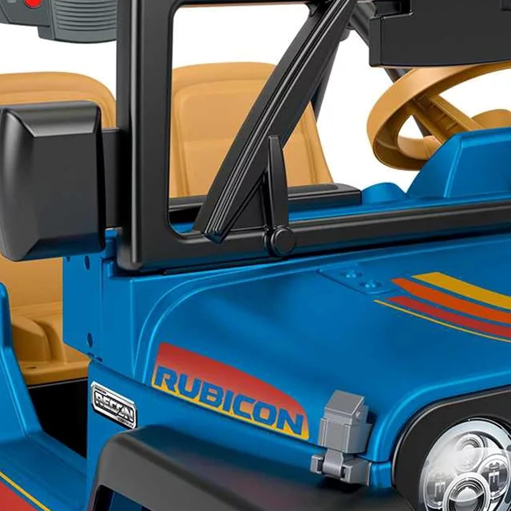 Battery Operated 2 Seater Ride On Jeep Toy Car with Working Lights and Storage A304556