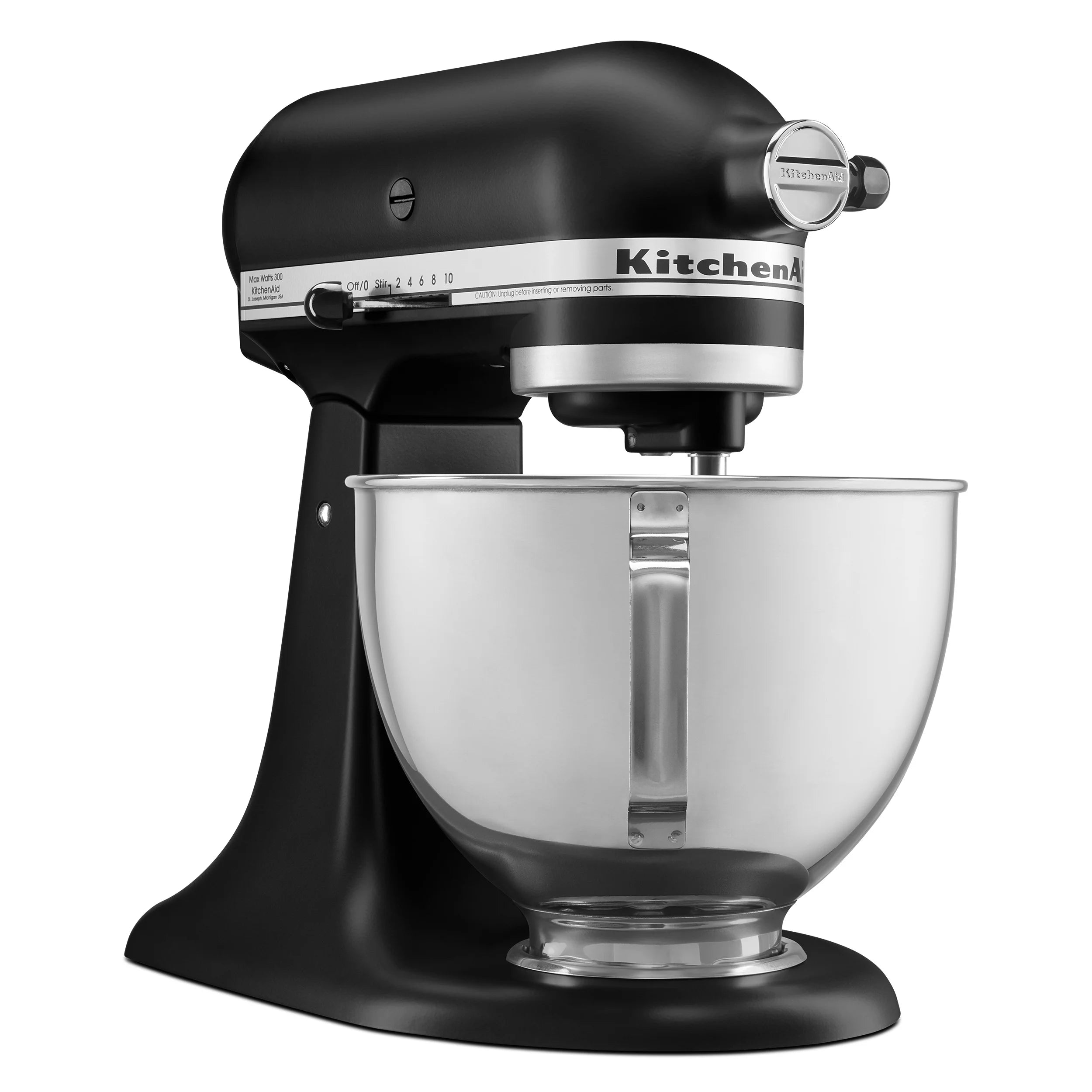 4.5 Quart Tilt-Head Stand Mixer, Black Matte Y78441