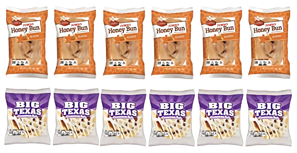 Jumbo Glazed Honey Bun & Cinnamon Roll Combo, 12 Pack Y560