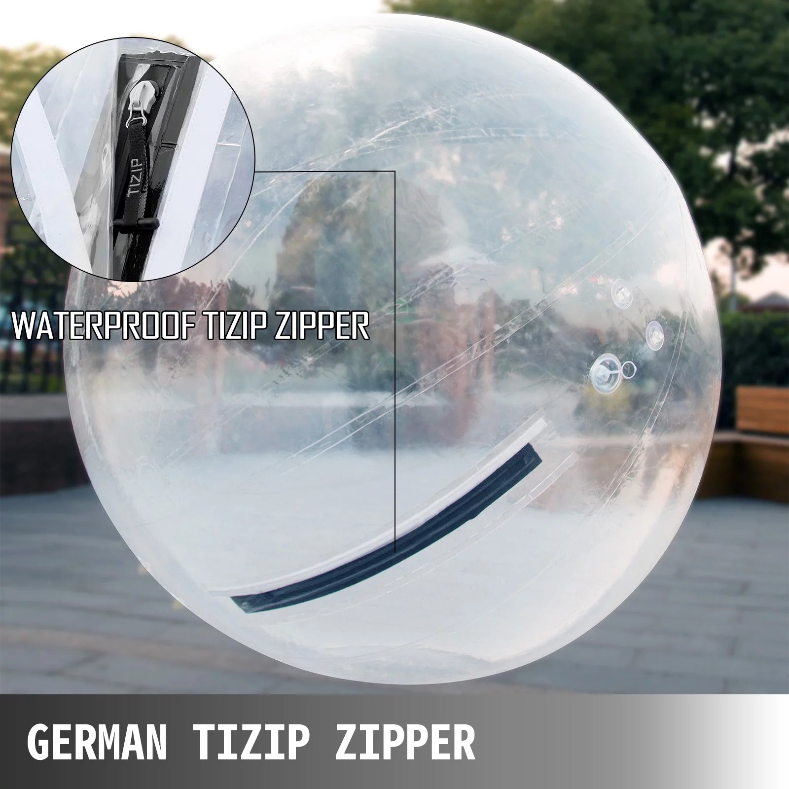 2M Inflatable Zorb Ball with Zipper W70960