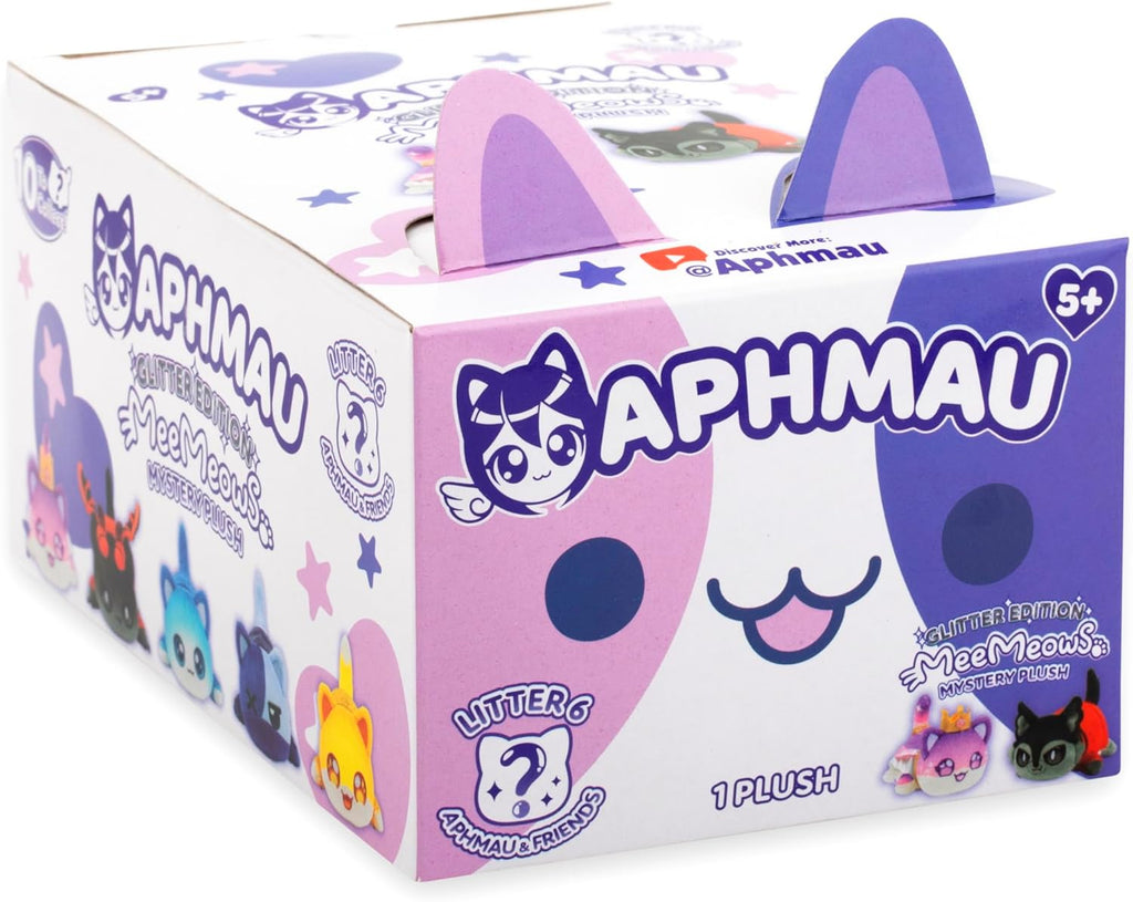 MeeMeow Mystery Plush Series 6 – Blind Box, 1 of 8 Possible R9747