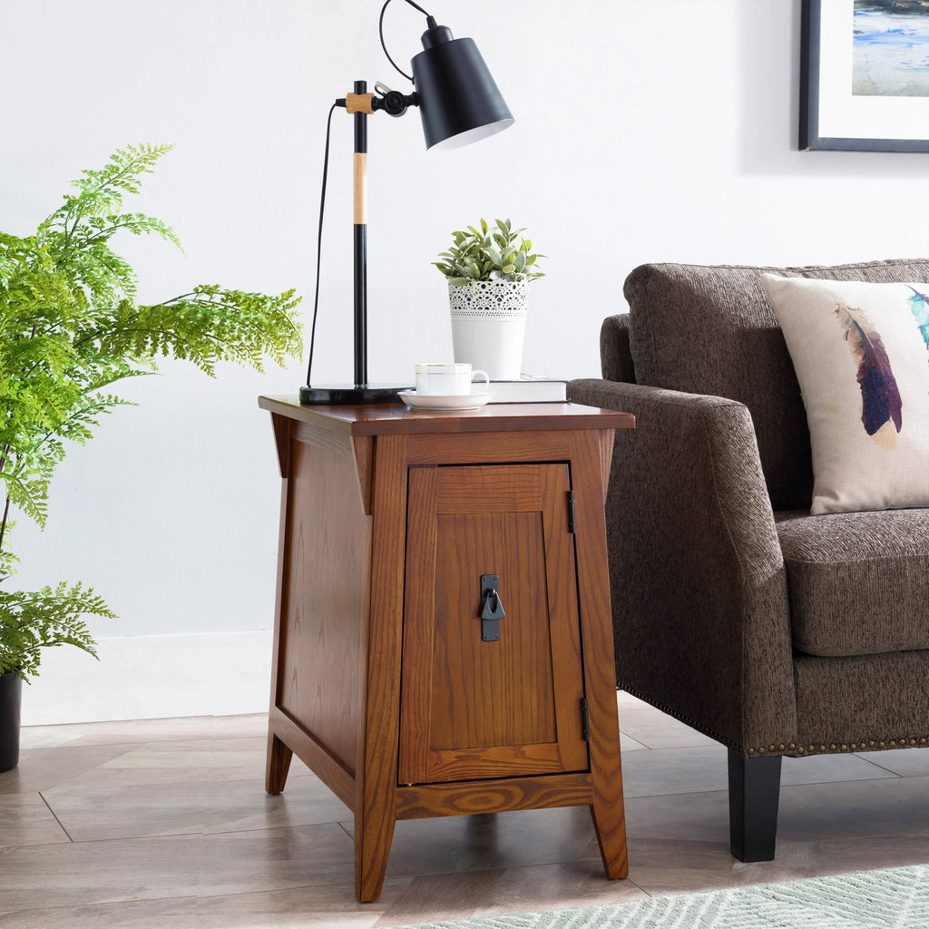 Solid Wood Mission End Table for Living Room and Bedroom Y1707