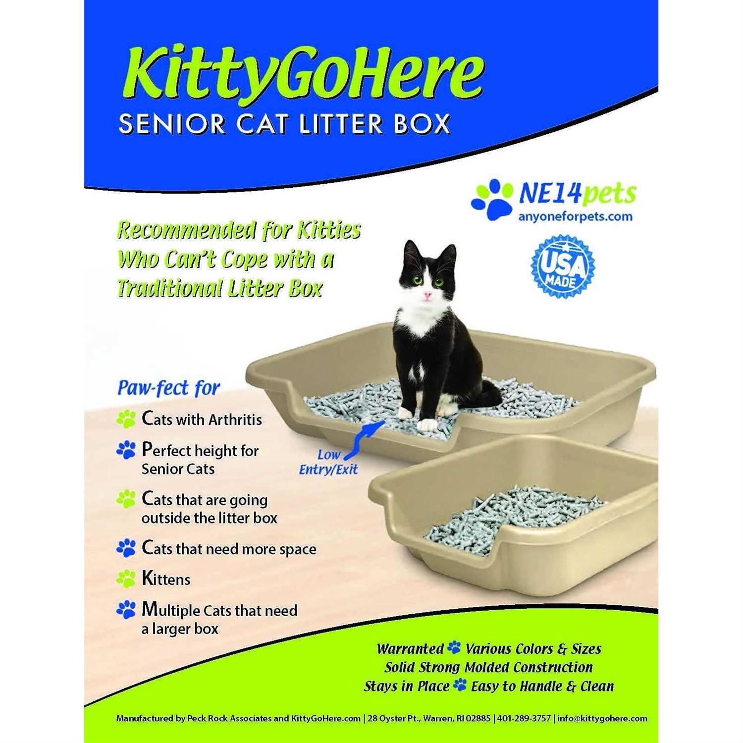 Senior Cat Litter Box K954