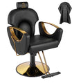Reclining Barber Chair Salon Chair Height Adjustable Hydraulic Chair Barber Chairs Salon Hydraulic Recliner Chair Hydraulic Pump Profession Shampoo Chair Beauty Salon - Pink