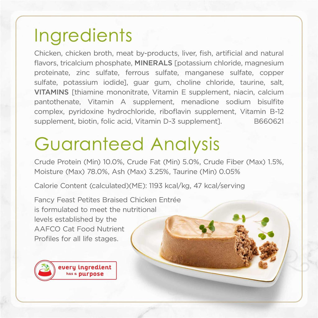 Braised Chicken Pate Wet Cat Food P2565