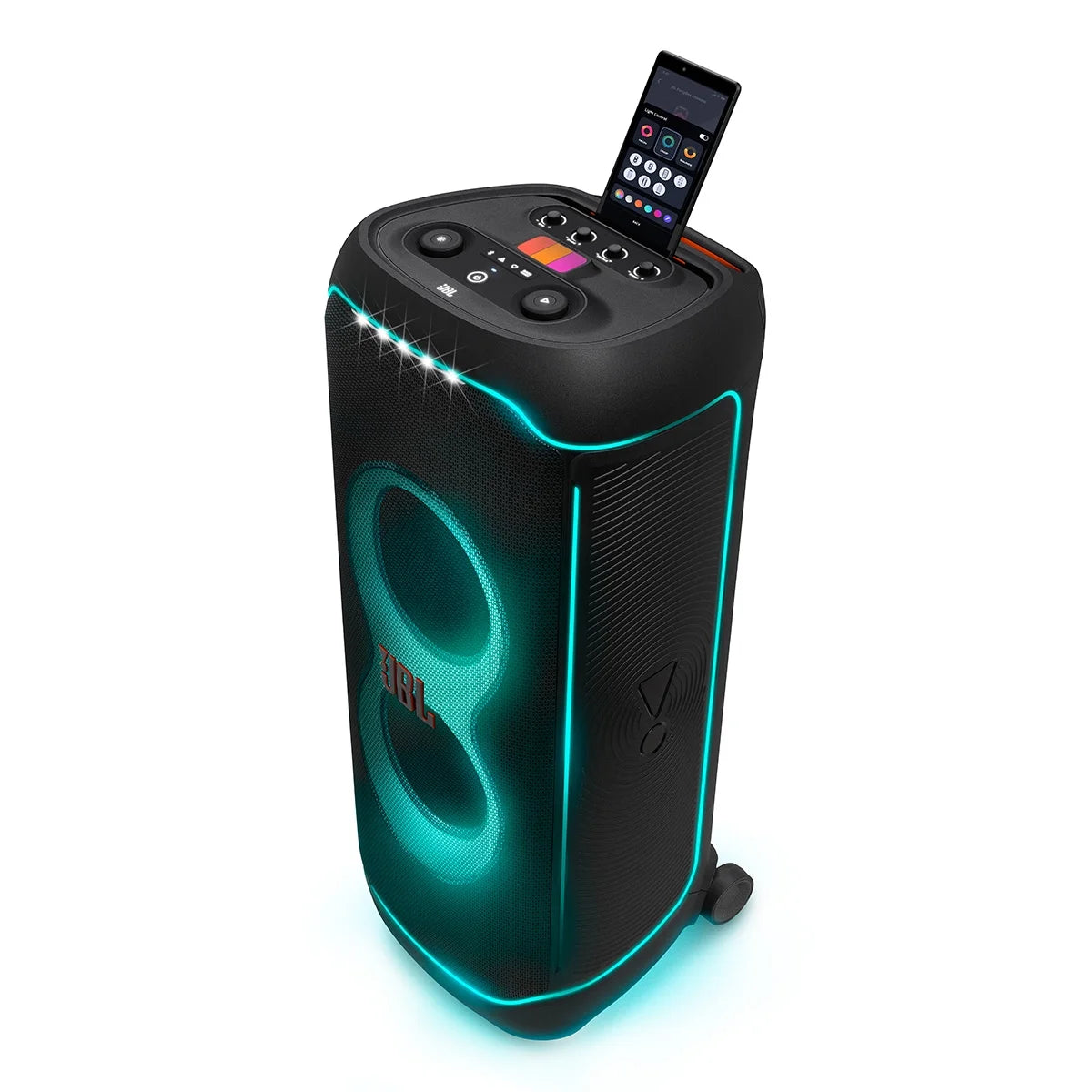 Waterproof Wi-Fi Party Speaker with Dolby Atmos and Lighting Effects Y426