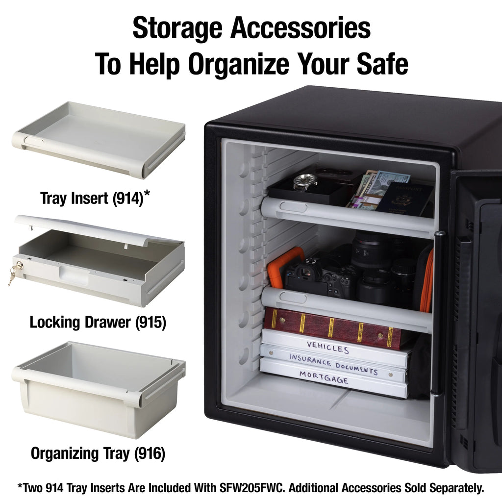 Water and Fire-Resistant Safe with Digital Keypad Lock, 2.0 cu. ft. Y959974