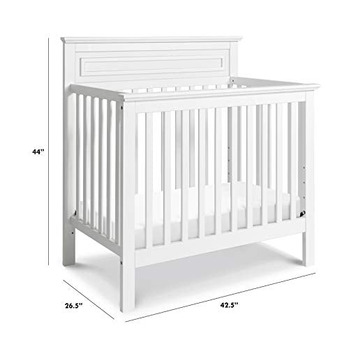 4-in-1 Convertible Mini Crib in Chestnut H423540