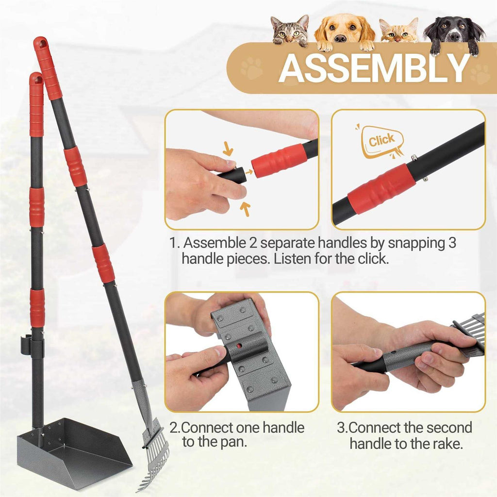 Dog Poop Tray and Rake Set N4390