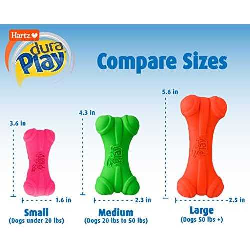 Squeaky Latex Dog Toy Bone Q67412