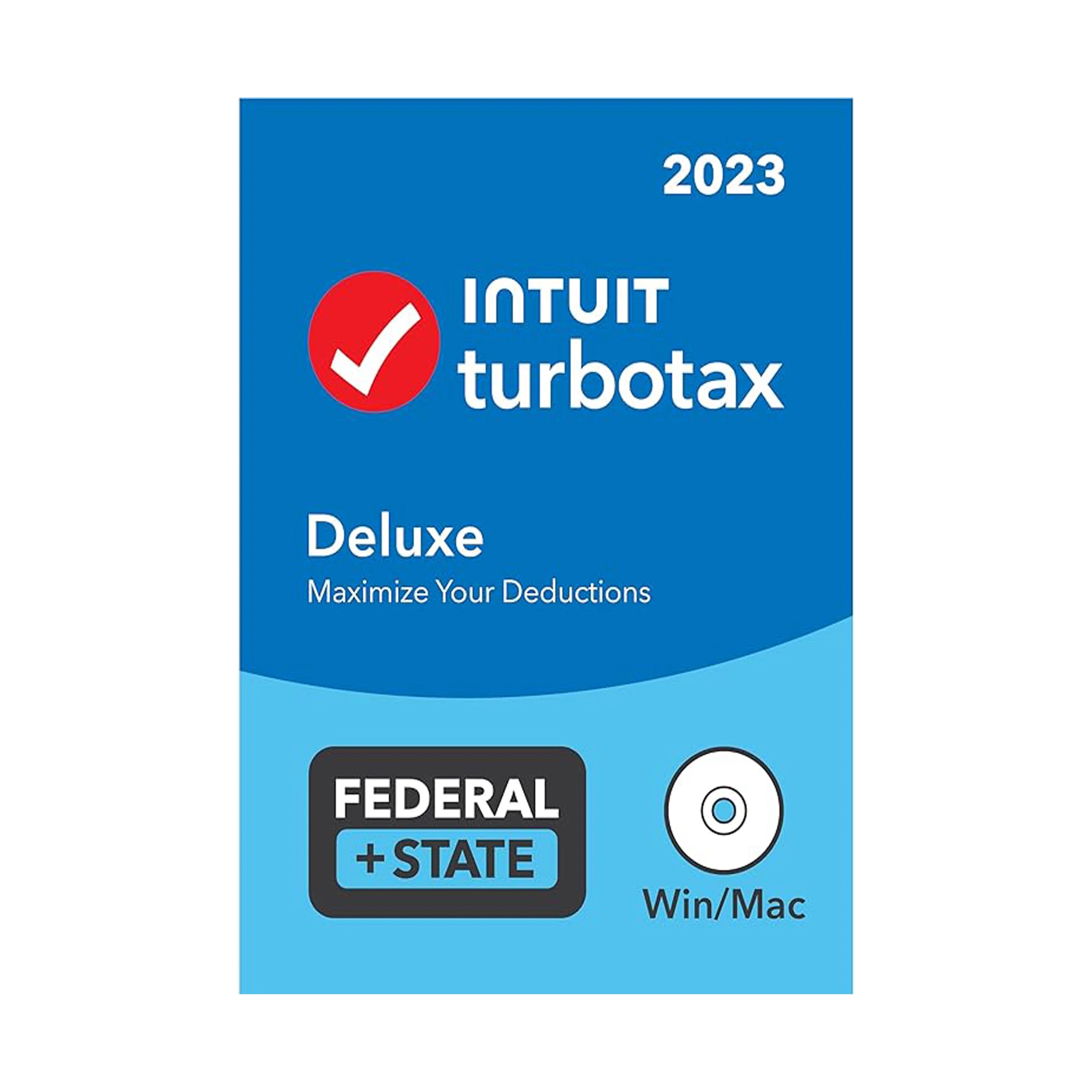 Tax Software 2023 - Federal & State Return - Physical Disk & Download L796