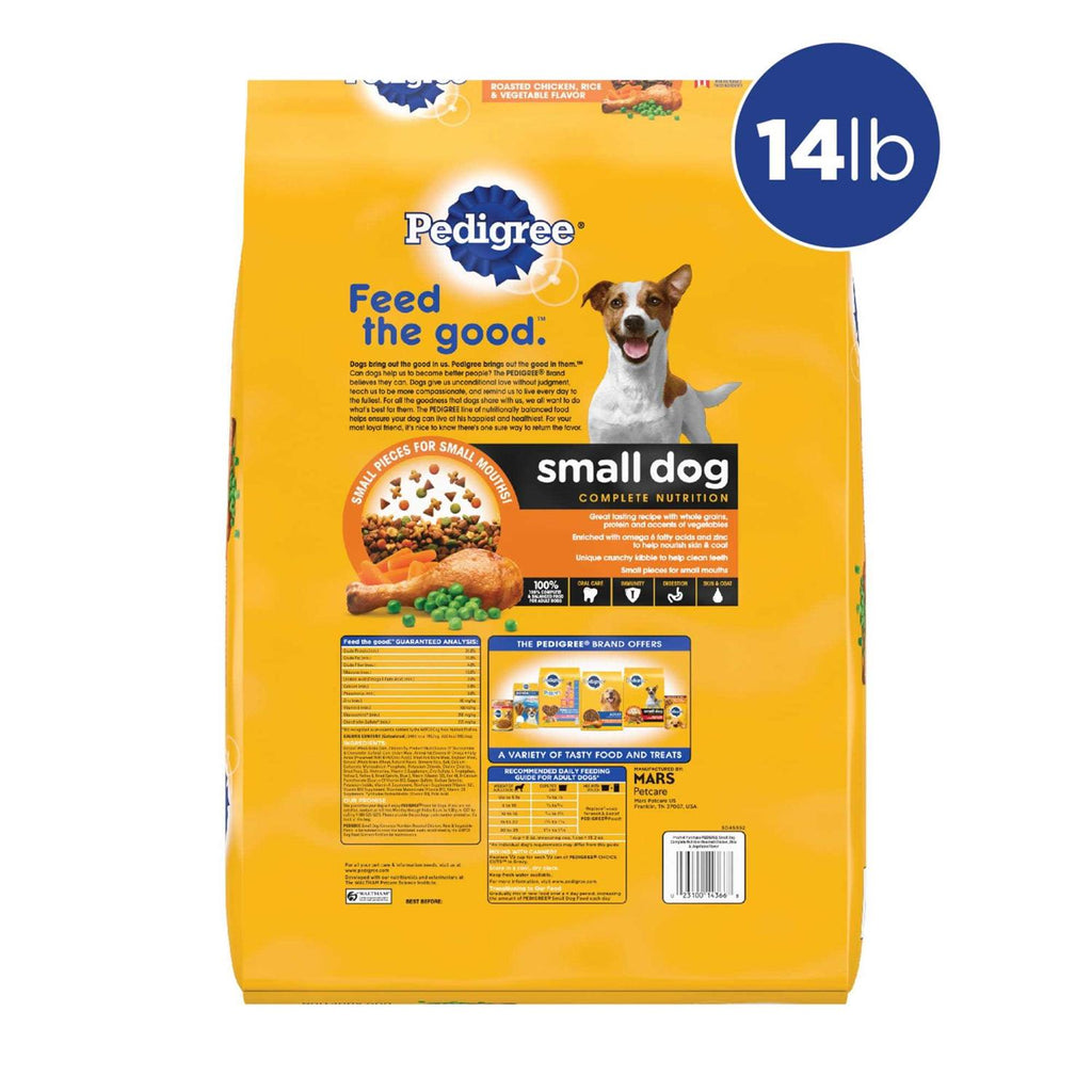 Small Dog Adult Dry Dog Food Roasted Chicken Rice & Vegetable H4406