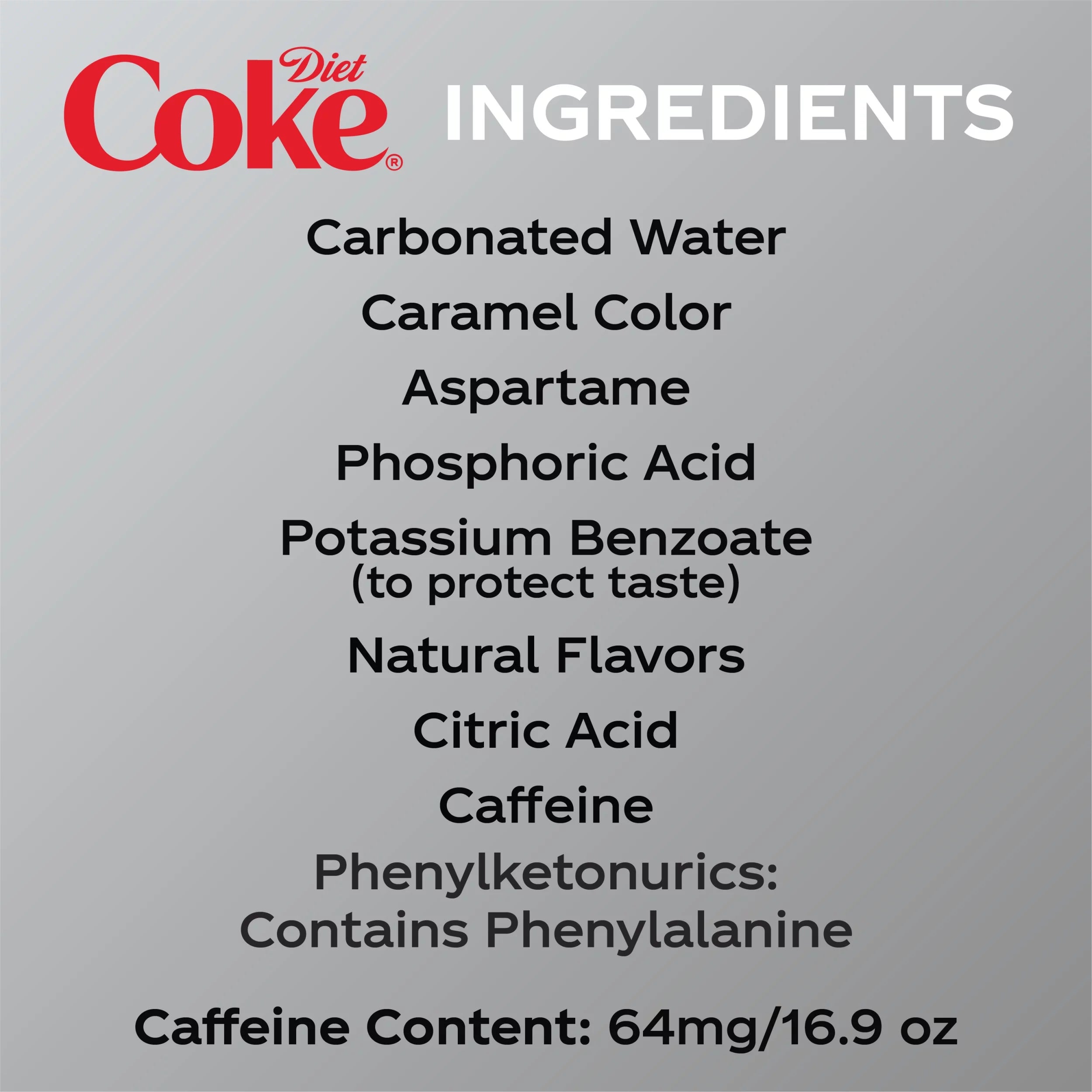 Diet Soda Soft Drink, 16.9 fl oz, 24 Pack P8150