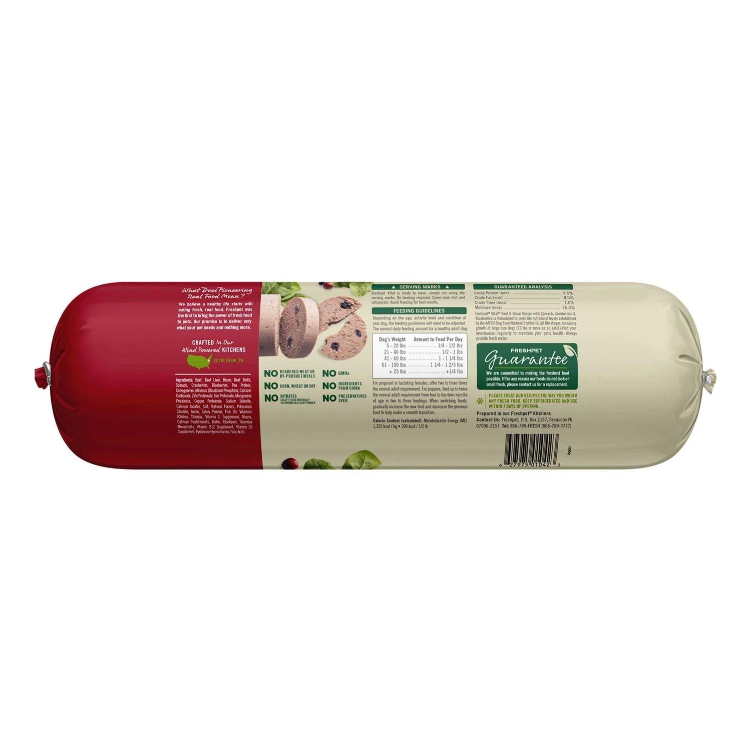 Grain-Free Beef & Bison Fresh Dog Food R63872