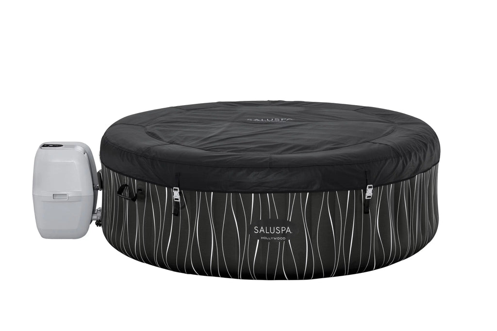 Inflatable Hot Tub with LED Lights, 104°F Max V751546