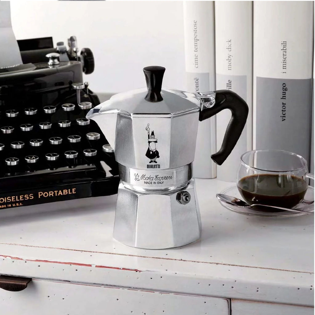 Aluminum 6 Cup Stovetop Espresso Coffee Maker Y64289