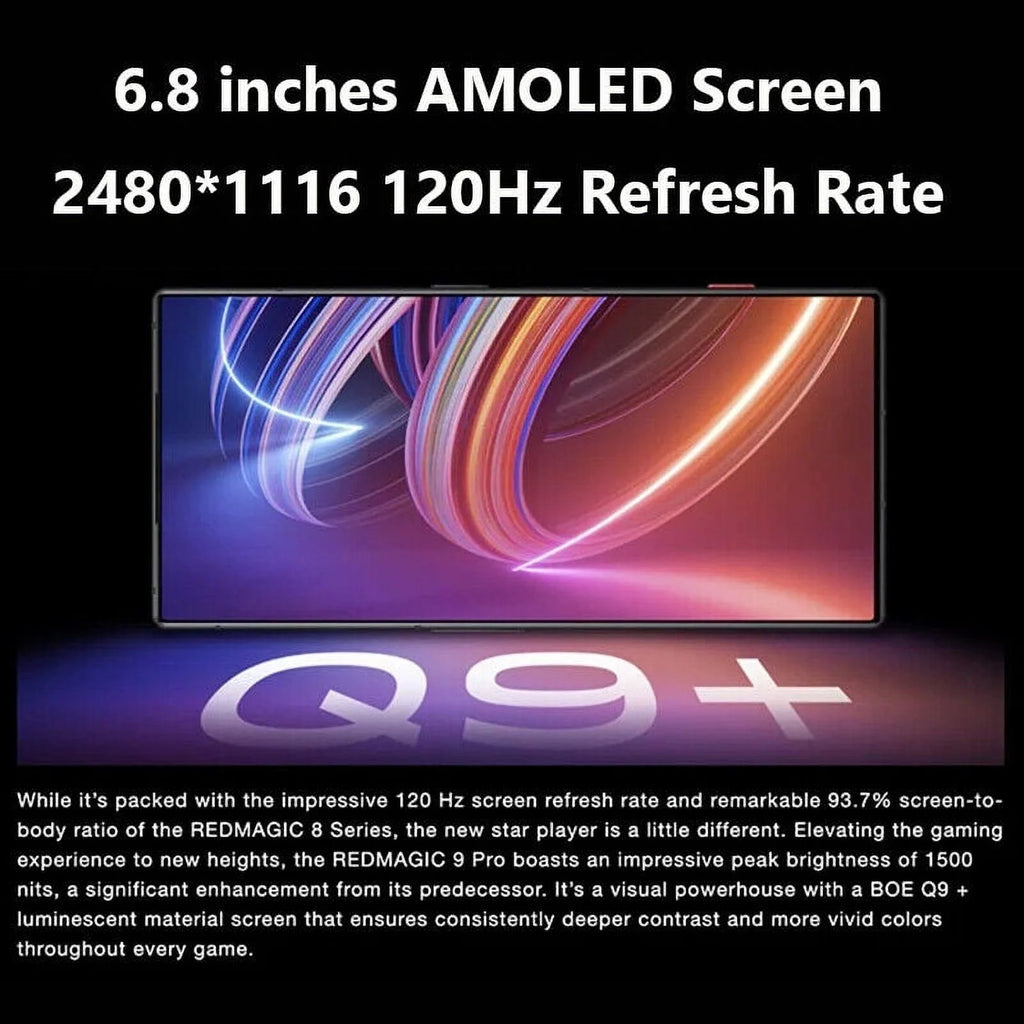 Gaming Smartphone, 120Hz AMOLED, 16GB+512GB, Unlocked D14028