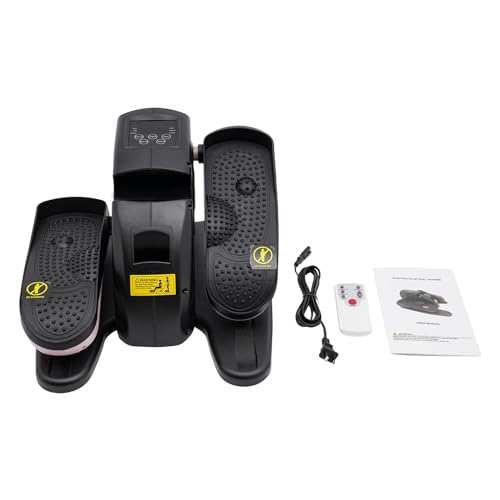 Seated Pedal Exerciser for Seniors, Quiet Mini Elliptical Machine with Remote Control I979