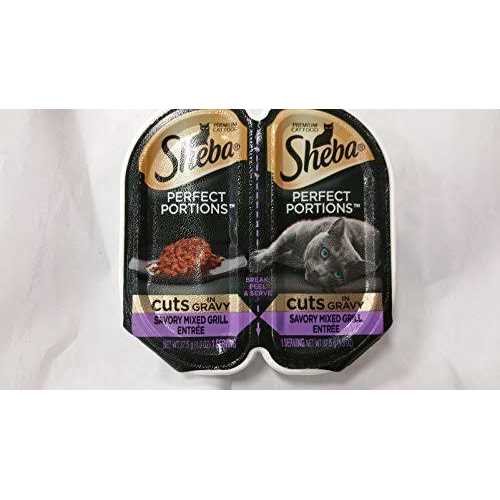 Wet Cat Food Cuts in Gravy Savory Mixed Grill Entree K221