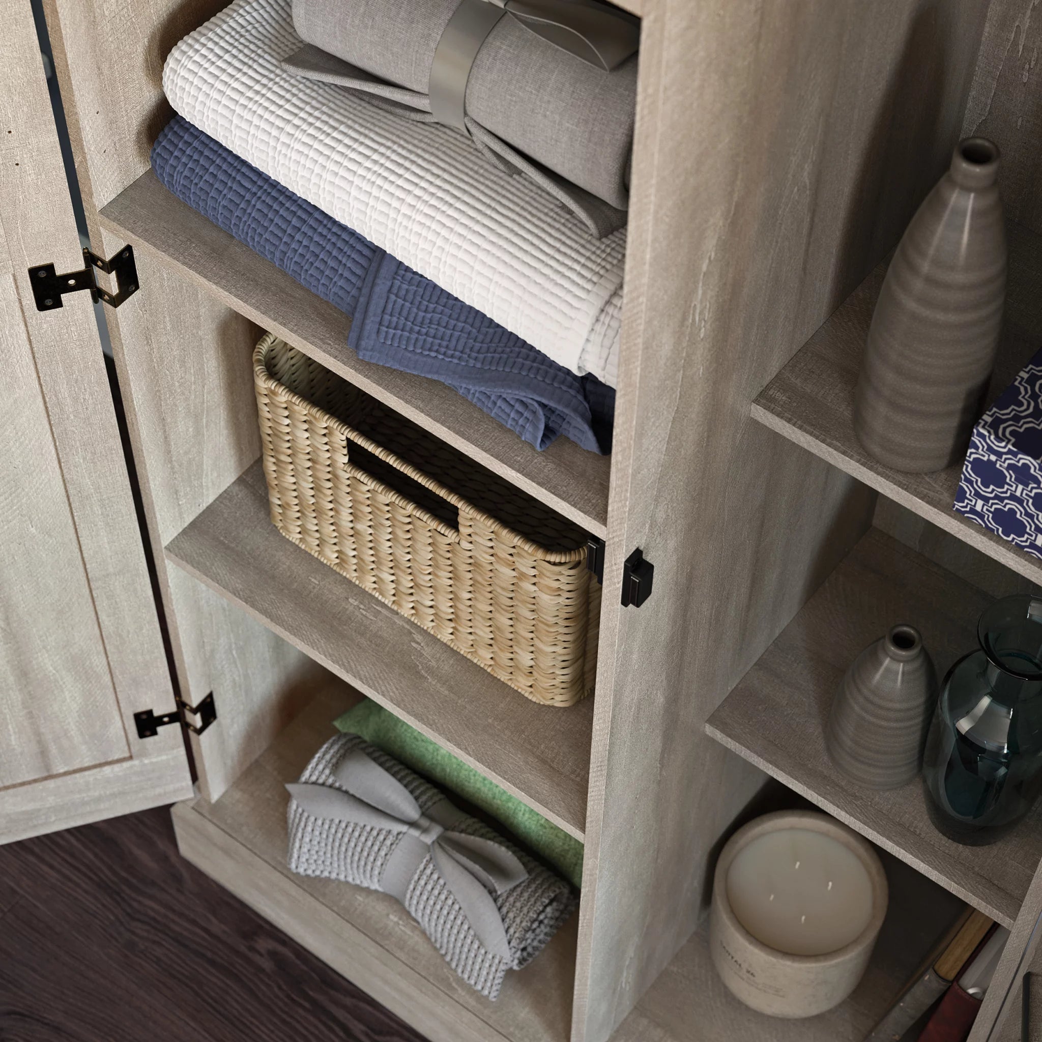 Storage Cabinet, Spring Maple Finish H7919