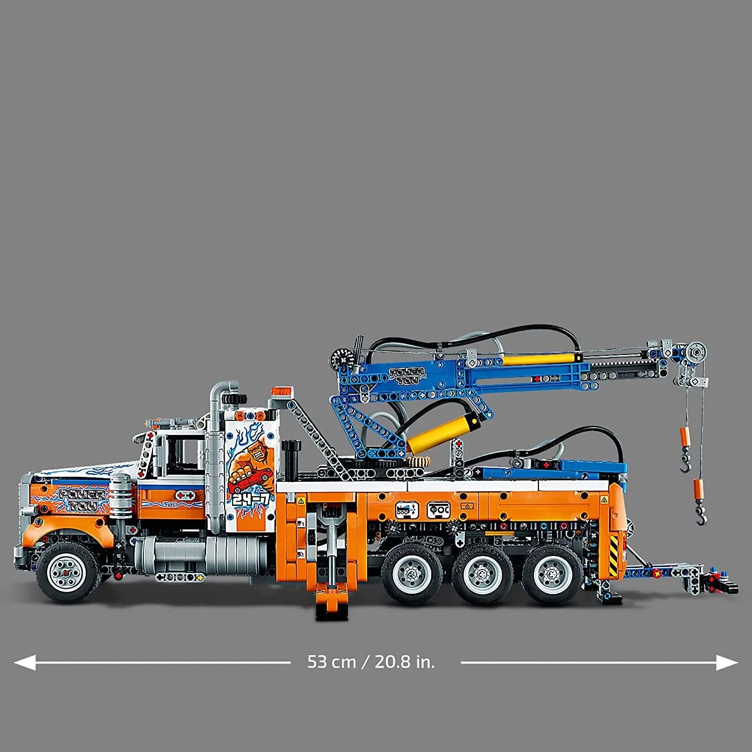 Heavy-Duty Tow Truck with Crane N570