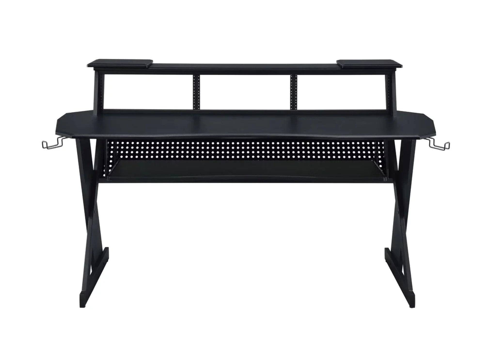Music Recording Studio Desk Workstation with 3 x 4U Rack V675