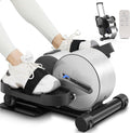 Under Desk Elliptical, Electric Seated Foot Pedal Exerciser with Fitness APP, Mini Elliptical for Home, LCD Display Monitor, Remote Control, Ellipse Leg Exerciser for Seniors