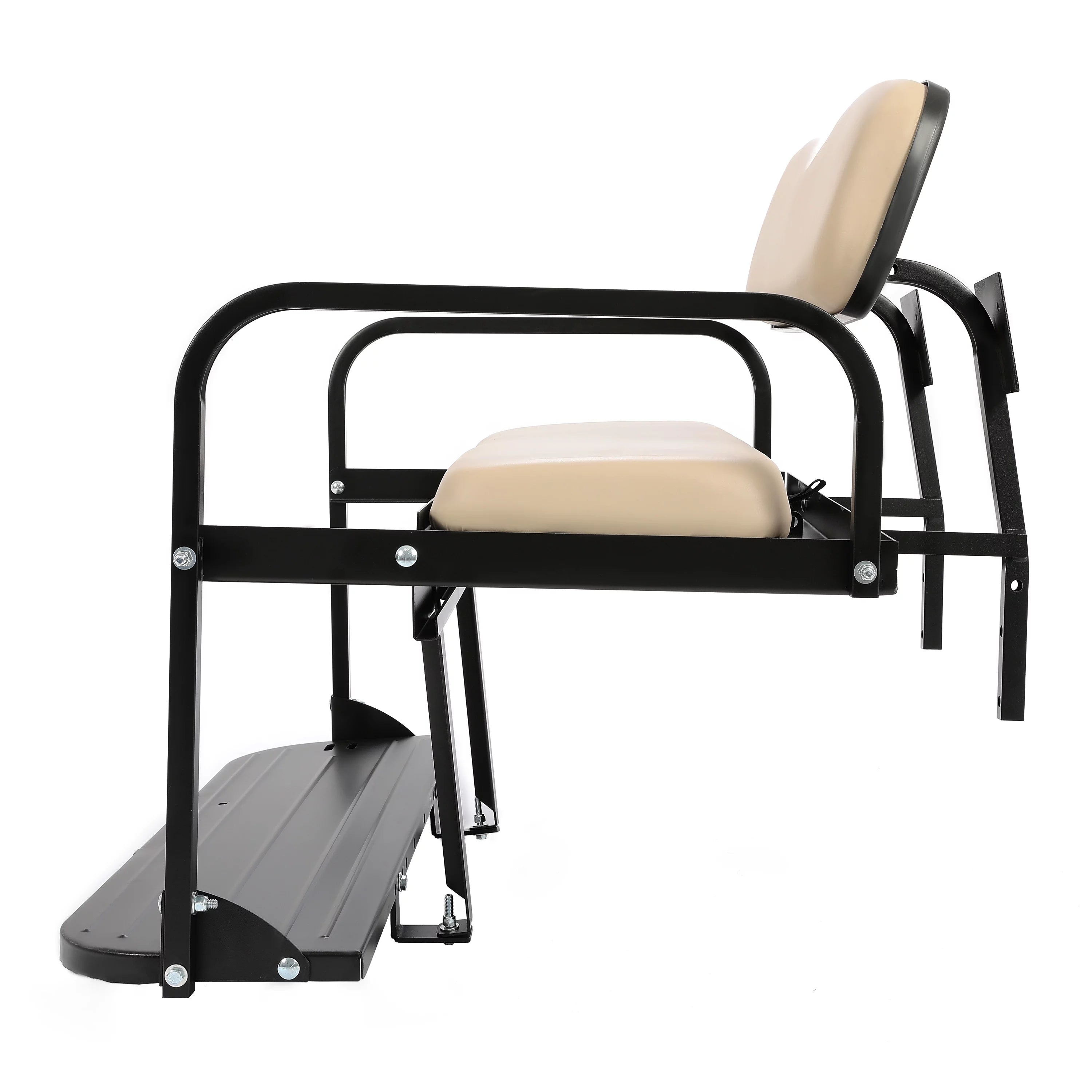 Rear Back Seat Kit for EZGO Marathon Golf Cart Tan Flip Folding P92087