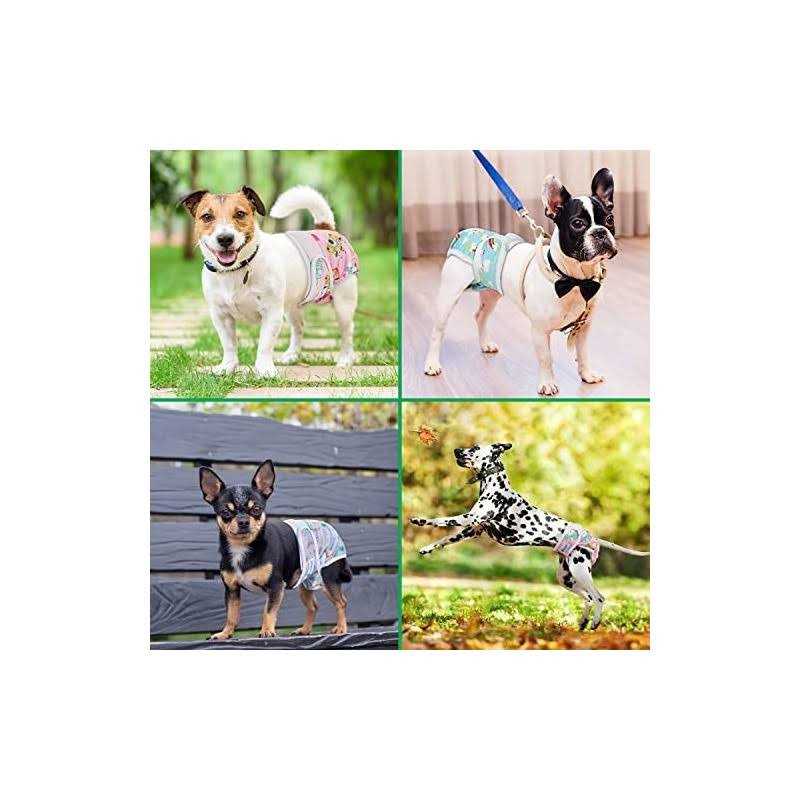 Reusable Female Dog Diapers for Heat, Soft Washable O6975