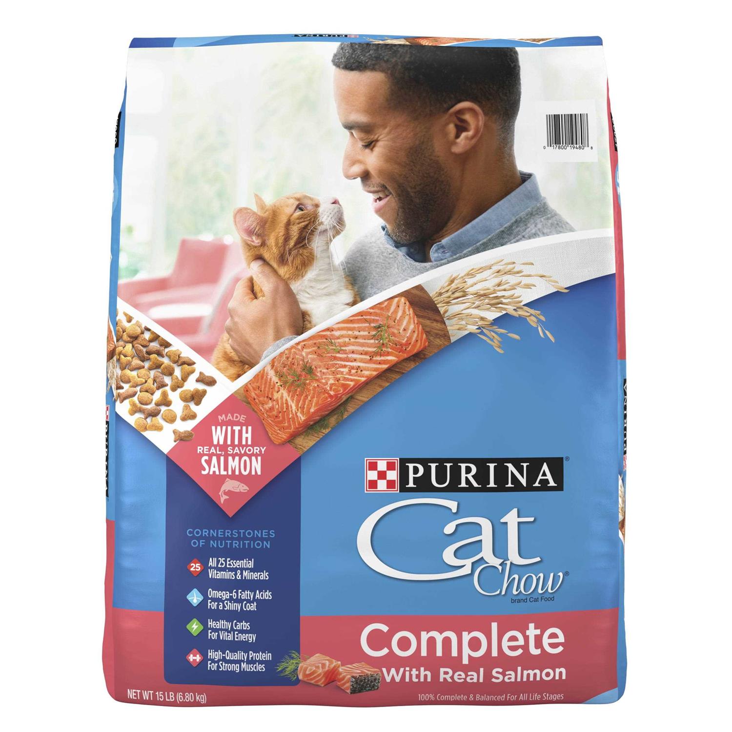 Salmon High Protein Dry Cat Food U700