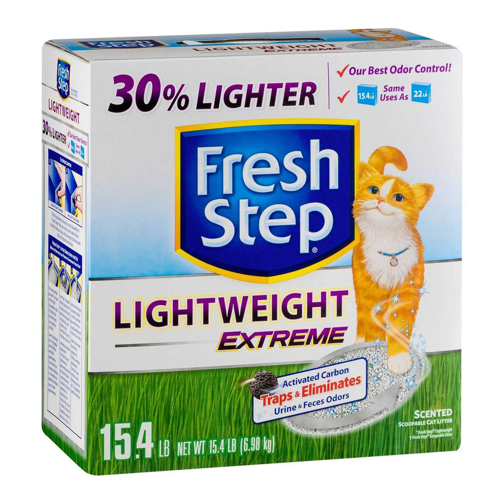 Clumping Cat Litter, Lightweight, Scented, 15.4 lb B457192
