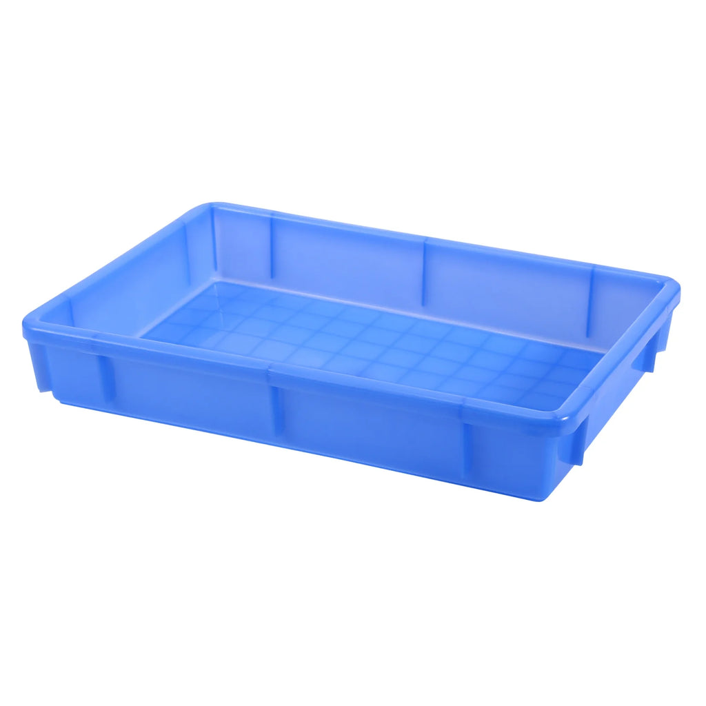 Plastic Warehouse Storage Box with Lids, 2-Pack D987894