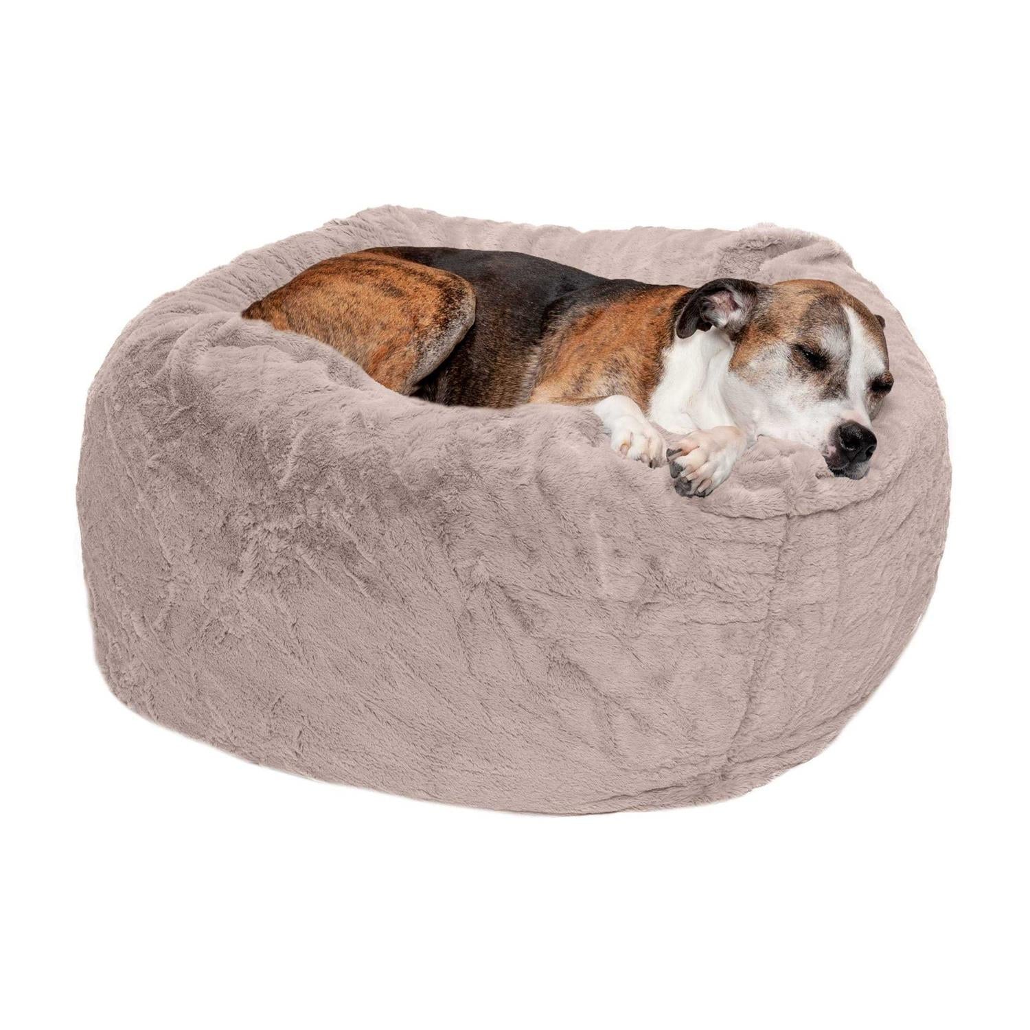Round Plush Ball Dog Bed R72137