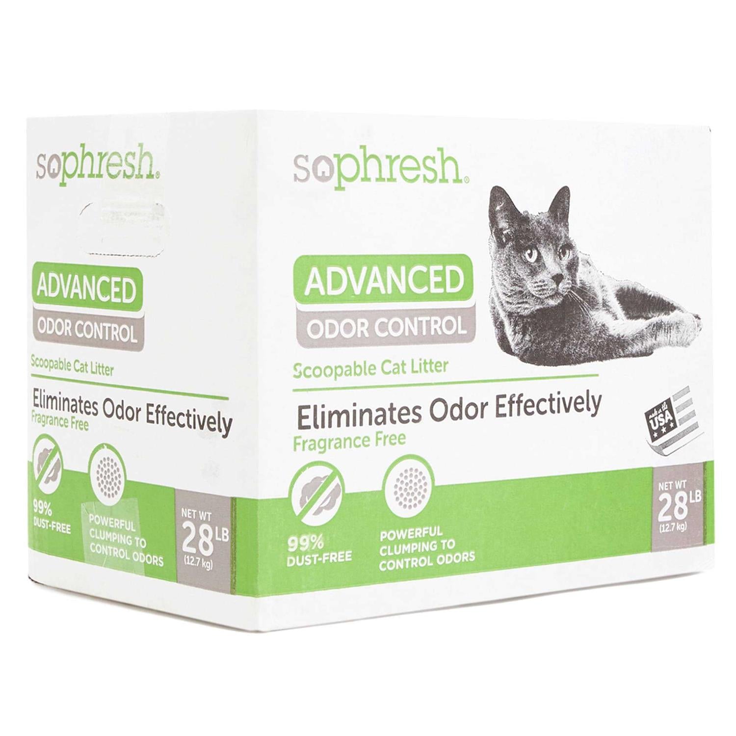 Scoopable Cat Litter with Advanced Odor Control J95347