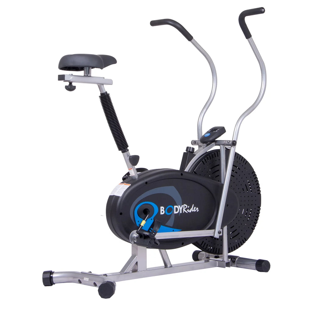 Upright Exercise Fan Bike with Softer Seat for Home Gym S238990
