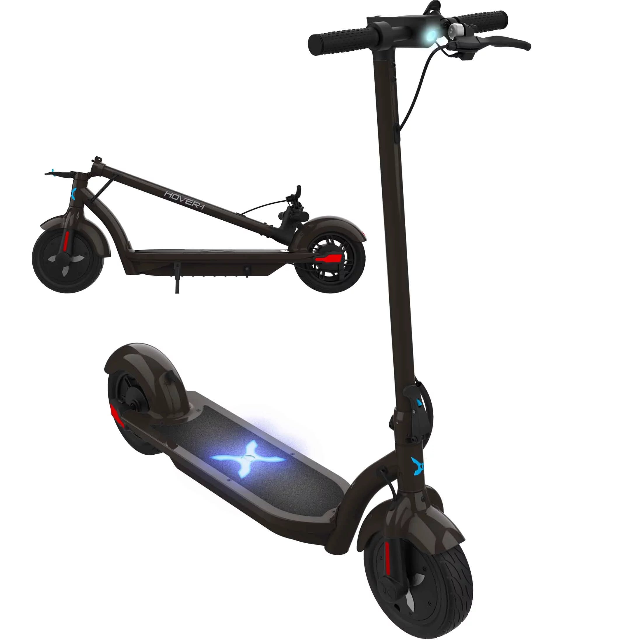 Electric Scooter, 18 mph Speed, 264 lb Max Weight, Black Y582014