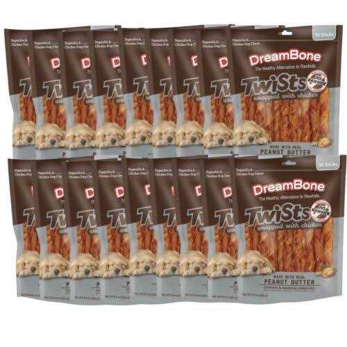Chicken Wrapped Twists Dog Chews D3761