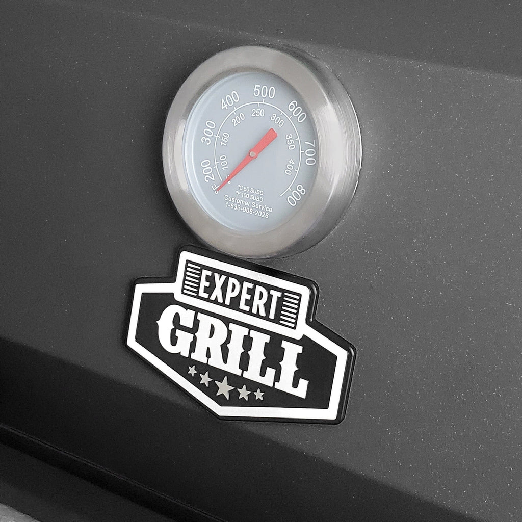 5 Burner Propane Gas Grill and Griddle, Black W571